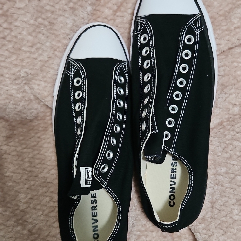 Converse Black Canvas Sneakers